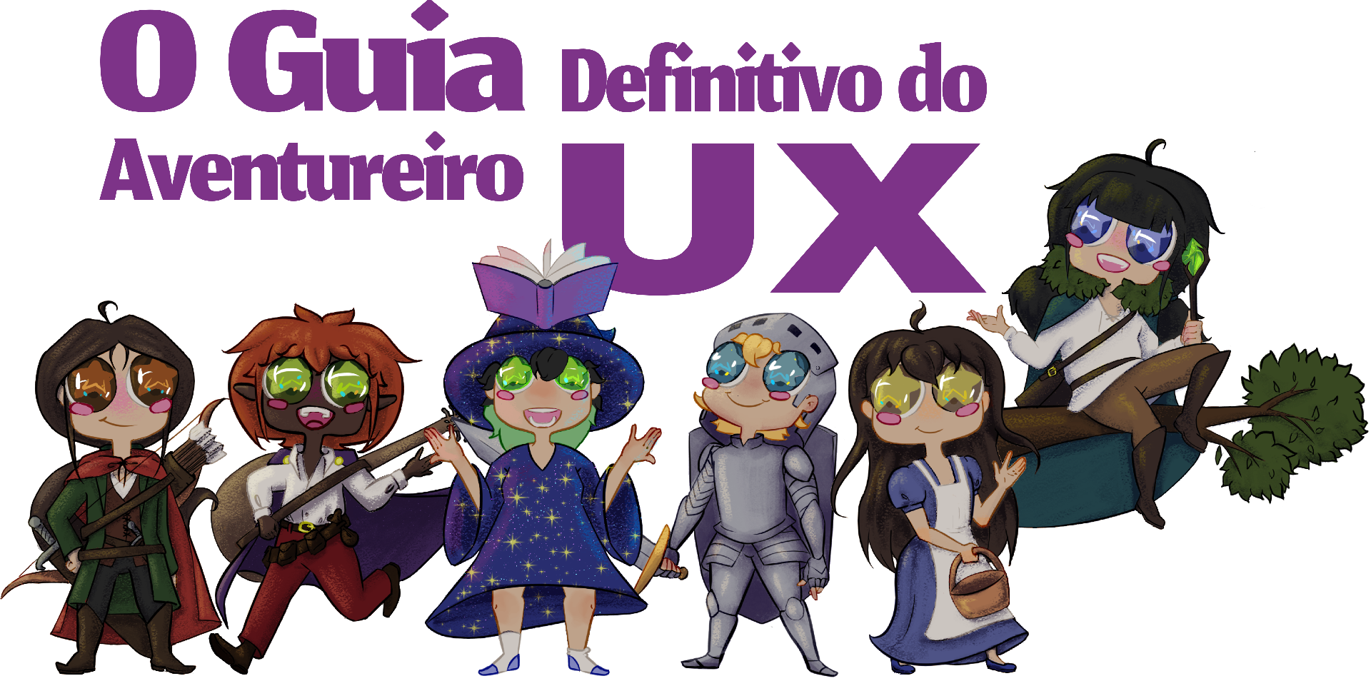 O Guia Definitivo do Aventureiro UX — personagens de RPG