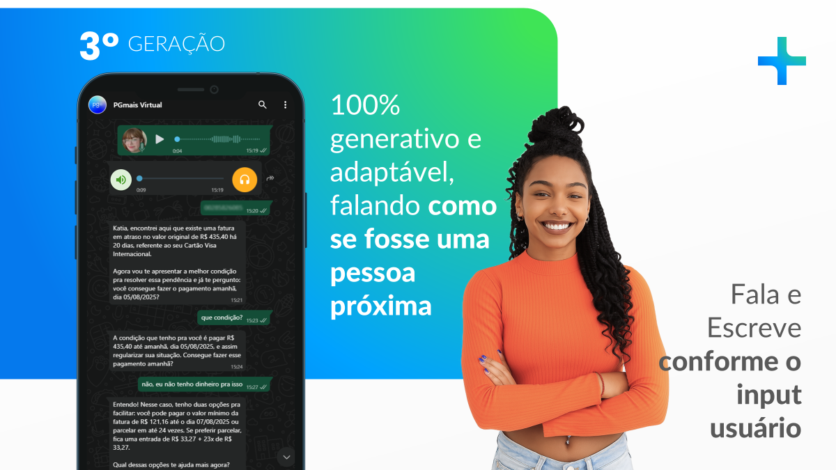 3ª geração — agente generativo